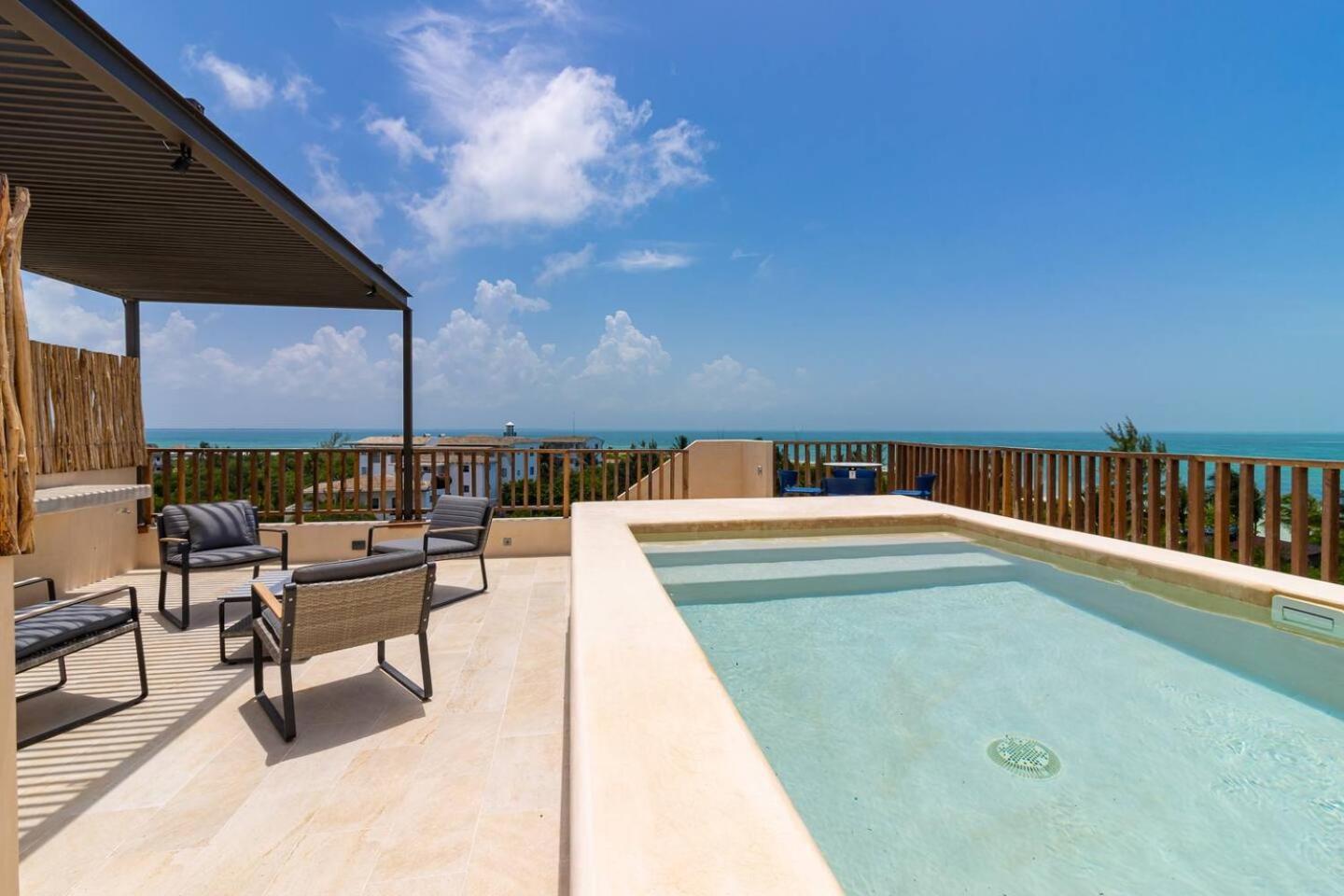 Penthouse Con Alberca Privada Y Hermosas Vistas Al Mar - A301 Isla Holbox Екстериор снимка